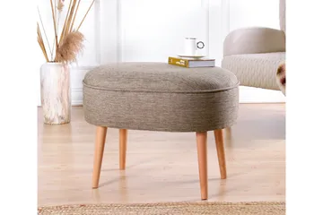 Sparks Sittpuff 63 cm - Brun - Möbler - Vardagsrum - Stolar & sittmöbler - Sittpuff
