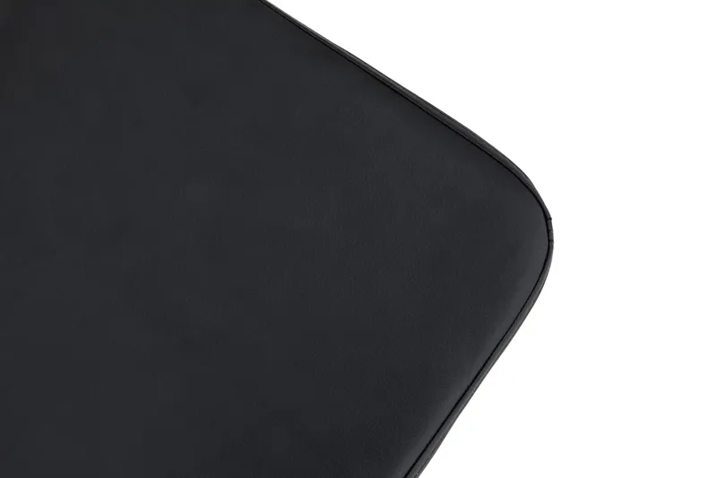 Square Pall Läder - Svart - Möbler - Vardagsrum - Stolar & sittmöbler - Sittpuff