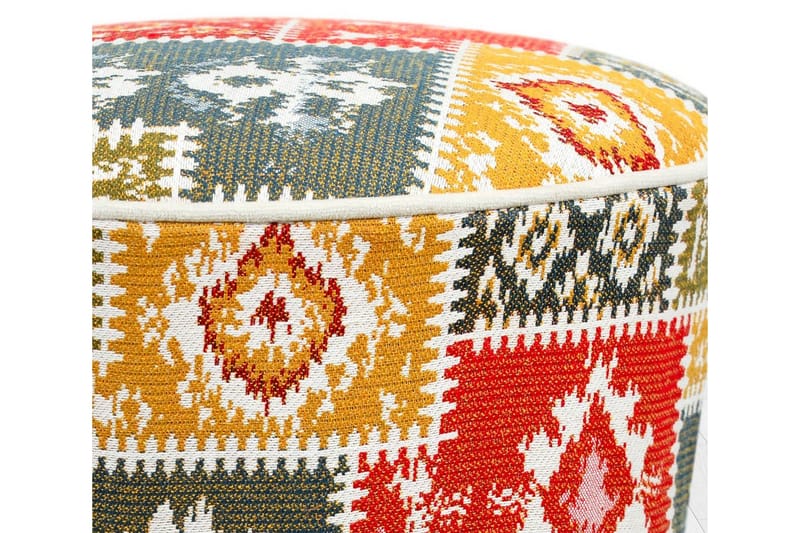 Sweetwater Sittpuff 42 cm - Beige/Röd - Möbler - Vardagsrum - Stolar & sittmöbler - Sittpuff