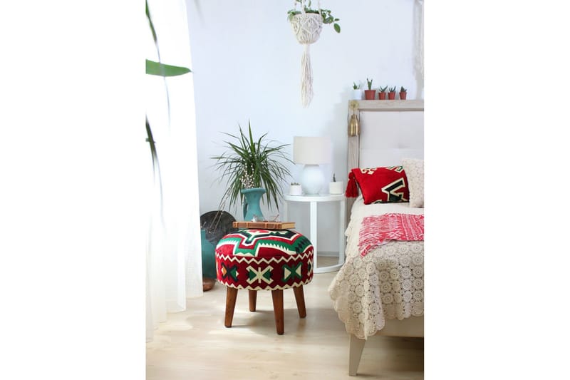 Tarrytown Sittpuff 46 cm - Flerfärgad - Möbler - Vardagsrum - Stolar & sittmöbler - Sittpuff