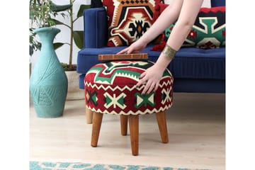 Tarrytown Sittpuff 46 cm - Flerfärgad - Möbler - Vardagsrum - Stolar & sittmöbler - Sittpuff