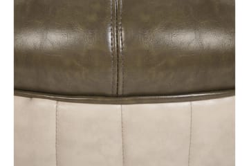 Tartaruga Sittpuff - Konstläder/Grön/Beige - Möbler - Vardagsrum - Stolar & sittmöbler - Sittpuff