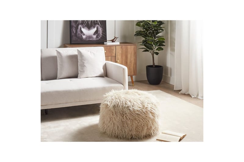 Sittpuff Tukki Beige - Beige - Möbler - Vardagsrum - Stolar & sittmöbler - Sittpuff