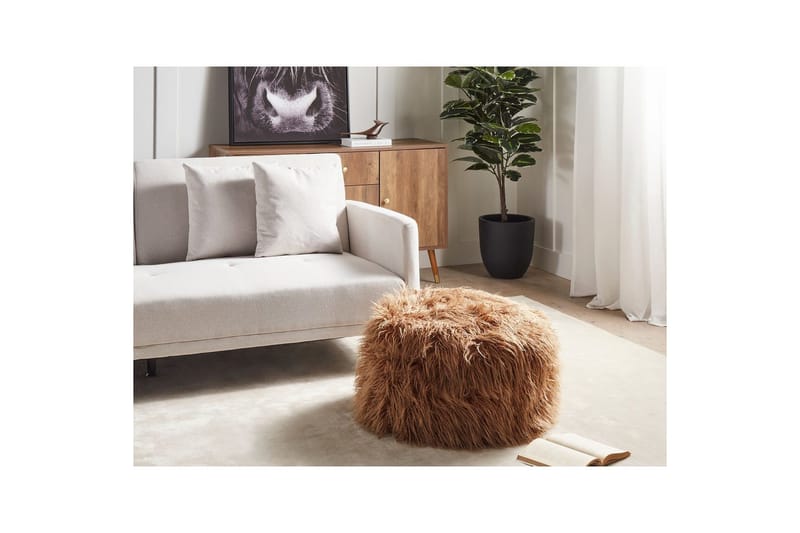 Sittpuff Tukki Brun - Brun - Möbler - Vardagsrum - Stolar & sittmöbler - Sittpuff