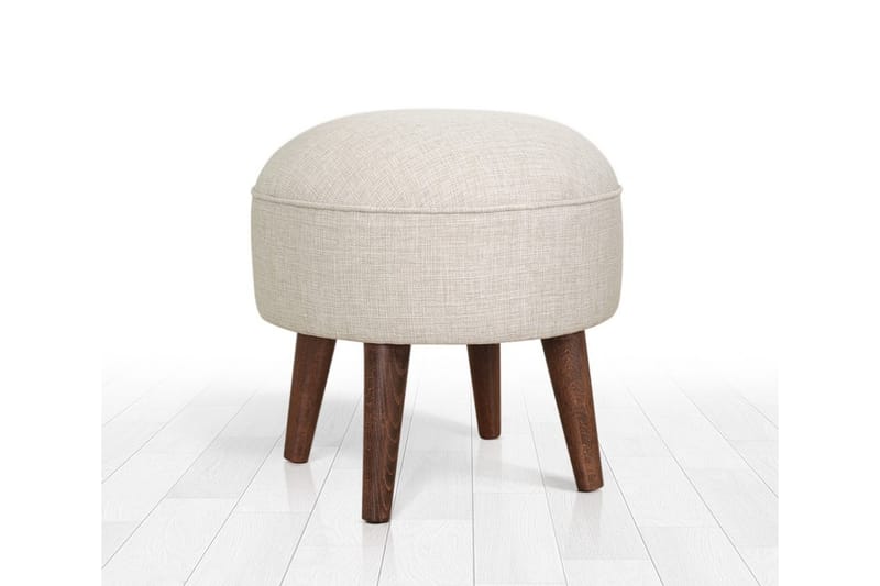 Varlston Sittpuff 45 cm Beige - Möbler - Vardagsrum - Stolar & sittmöbler - Sittpuff