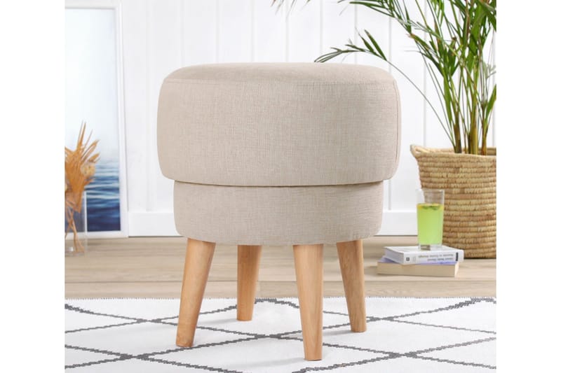 Veccio Sittpuff 47 cm, Beige