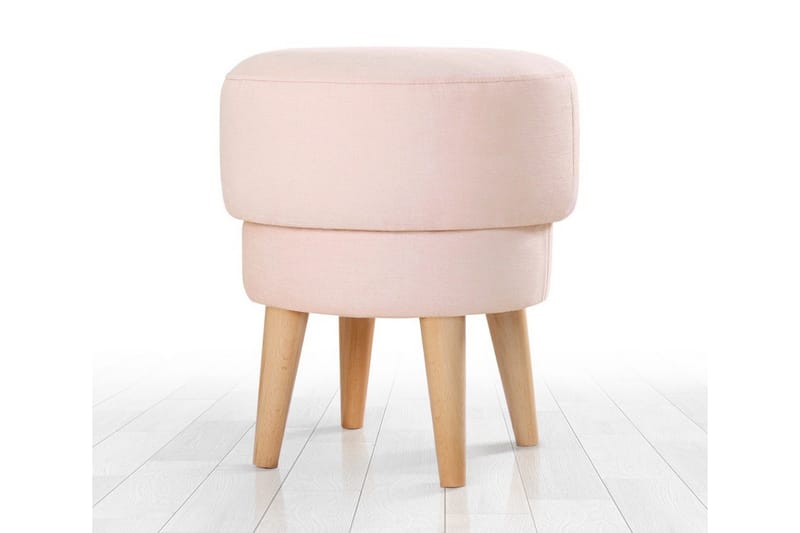 Veccio Sittpuff 47 cm - Rosa - Möbler - Vardagsrum - Stolar & sittmöbler - Sittpuff