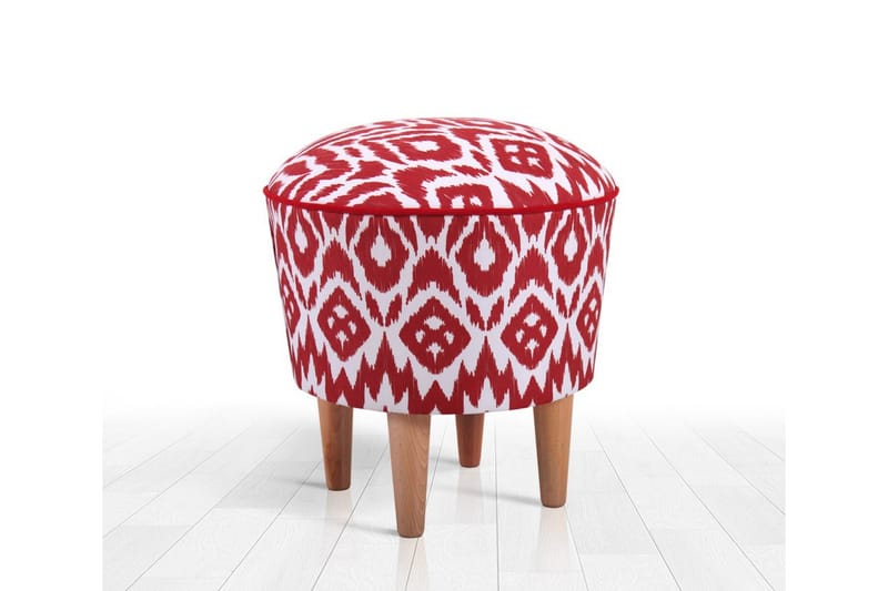 Warlston Sittpuff 42 cm Röd - Möbler - Vardagsrum - Stolar & sittmöbler - Sittpuff