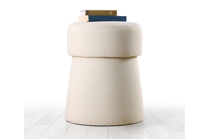 Waterford Sittpuff 40 cm - Beige - Möbler - Vardagsrum - Stolar & sittmöbler - Sittpuff