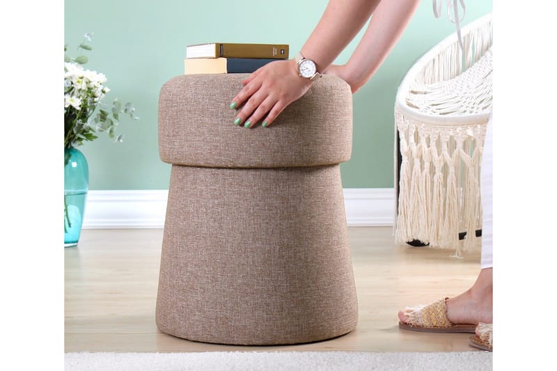 Waterford Sittpuff 40 cm - Brun - Möbler - Vardagsrum - Stolar & sittmöbler - Sittpuff