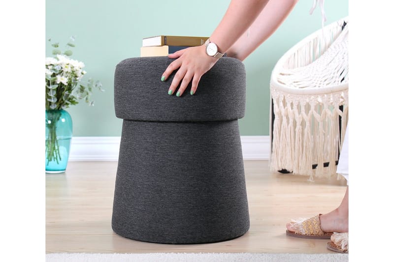 Waterford Sittpuff 40 cm - Grå - Möbler - Vardagsrum - Stolar & sittmöbler - Sittpuff