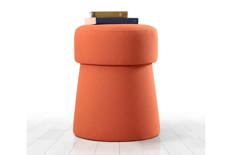 Waterford Sittpuff 40 cm - Orange - Möbler - Vardagsrum - Stolar & sittmöbler - Sittpuff