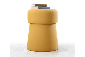 Waterford Sittpuff 40 cm - Senapsgul - Möbler - Vardagsrum - Stolar & sittmöbler - Sittpuff