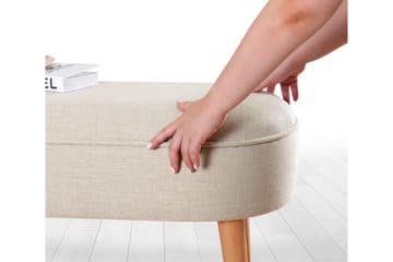 Werribee Sittpuff 100 cm - Beige - Möbler - Vardagsrum - Stolar & sittmöbler - Sittpuff