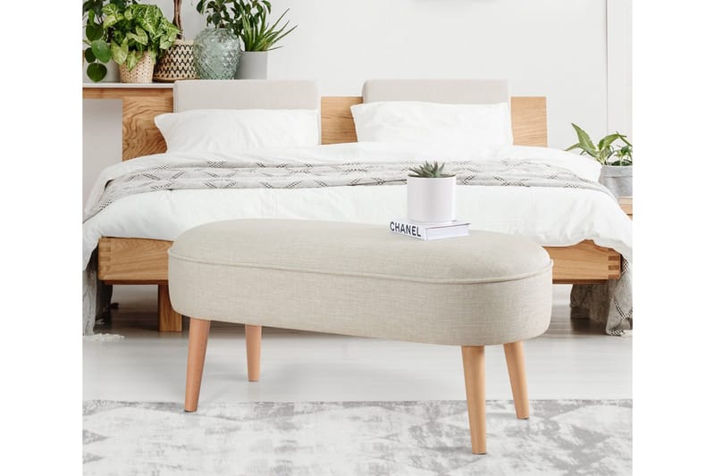 Werribee Sittpuff 100 cm - Beige - Möbler - Vardagsrum - Stolar & sittmöbler - Sittpuff