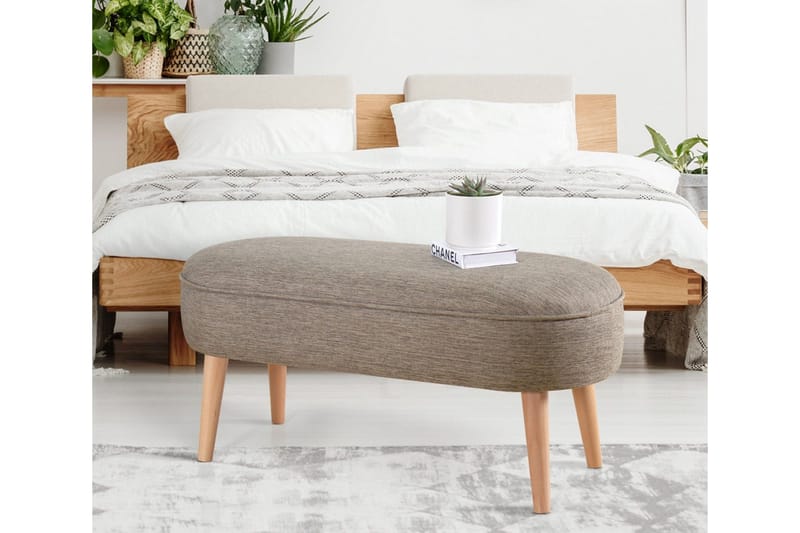 Werribee Sittpuff 100 cm - Brun - Möbler - Vardagsrum - Stolar & sittmöbler - Sittpuff