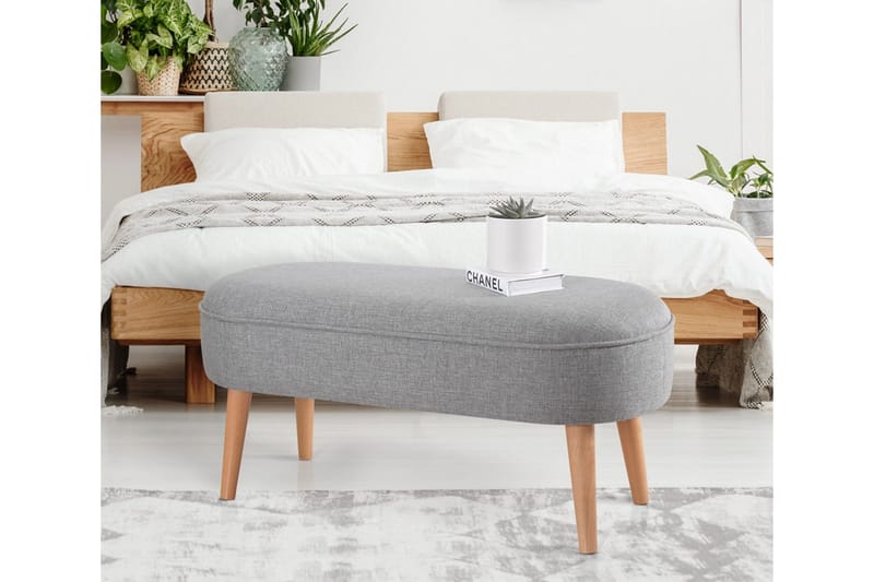 Werribee Sittpuff 100 cm - Grå - Möbler - Vardagsrum - Stolar & sittmöbler - Sittpuff