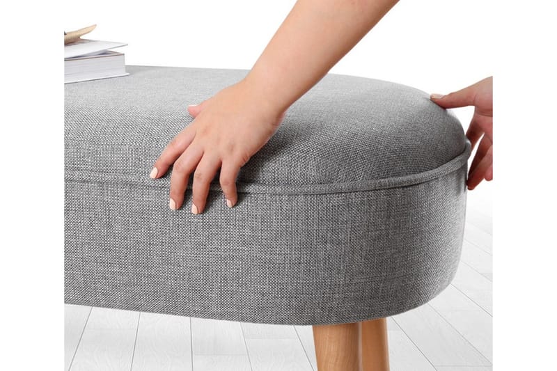 Werribee Sittpuff 100 cm - Grå - Möbler - Vardagsrum - Stolar & sittmöbler - Sittpuff