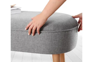 Werribee Sittpuff 100 cm - Grå - Möbler - Vardagsrum - Stolar & sittmöbler - Sittpuff