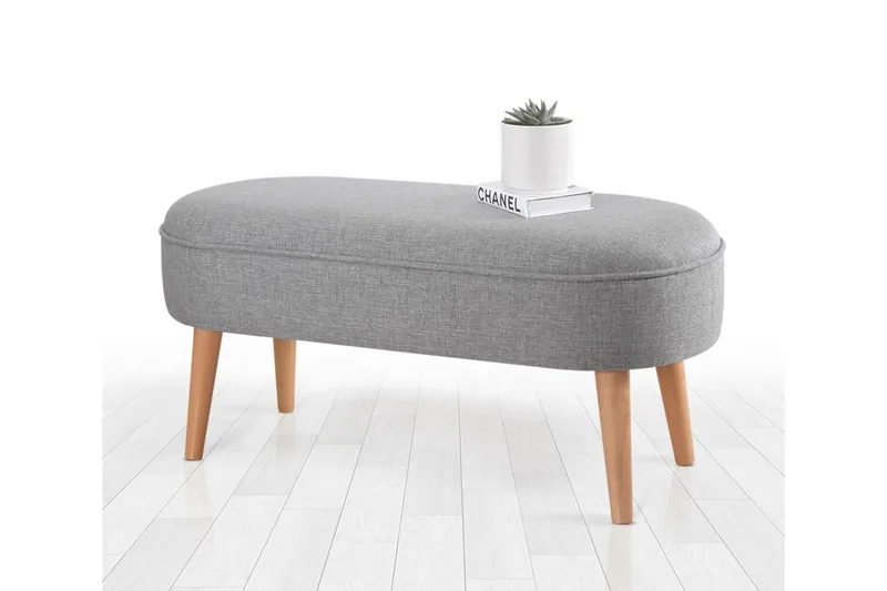 Werribee Sittpuff 100 cm, Grå