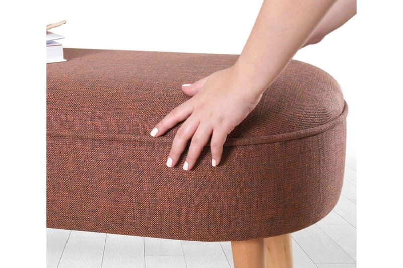 Werribee Sittpuff 100 cm - Röd - Möbler - Vardagsrum - Stolar & sittmöbler - Sittpuff