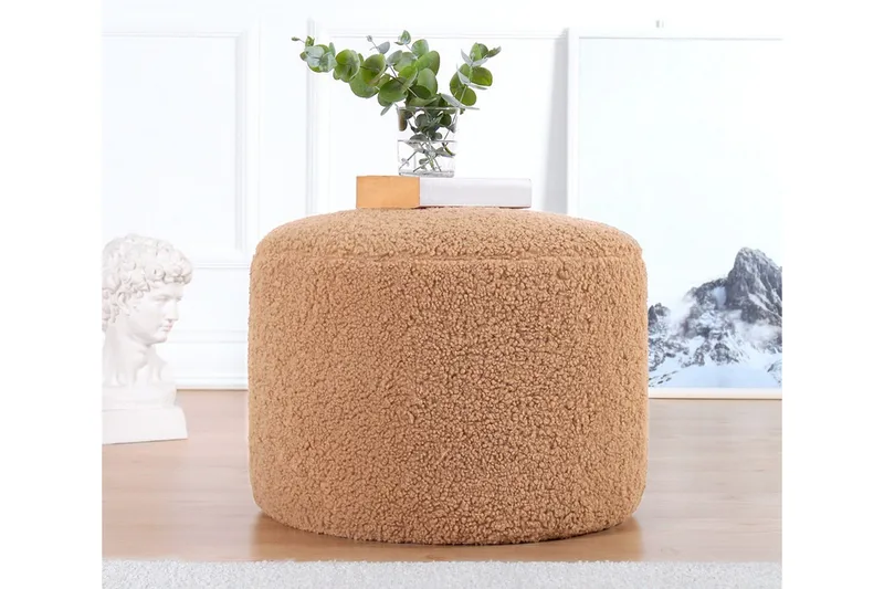 Whitman Sittpuff 54 cm, Brun