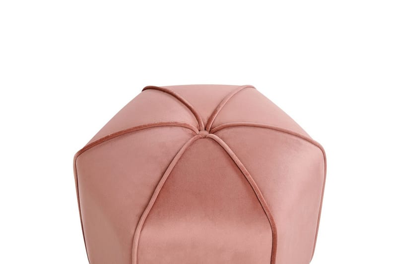 Sittpuff Wishek Rosa - Rosa - Möbler - Vardagsrum - Stolar & sittmöbler - Sittpuff