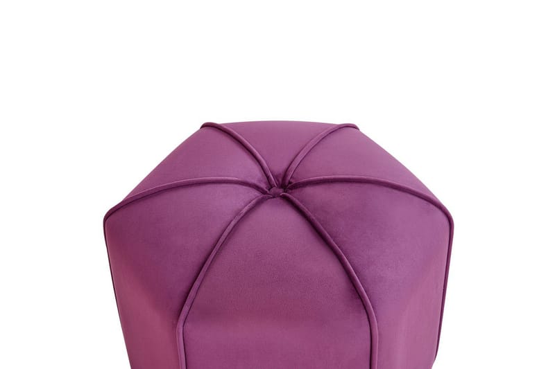 Sittpuff Wishek Violett - Violett - Möbler - Vardagsrum - Stolar & sittmöbler - Sittpuff