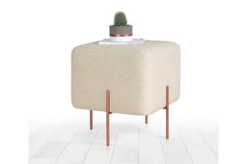 Yellowknife Sittpuff 40 cm - Beige - Möbler - Vardagsrum - Stolar & sittmöbler - Sittpuff