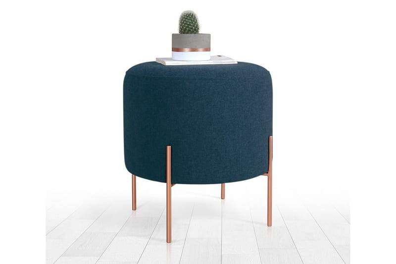 Yellowknife Sittpuff 40 cm - Blå - Möbler - Vardagsrum - Stolar & sittmöbler - Sittpuff