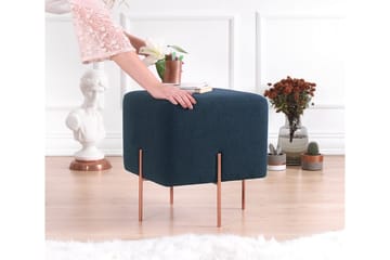 Yellowknife Sittpuff 40 cm - Blå - Möbler - Vardagsrum - Stolar & sittmöbler - Sittpuff