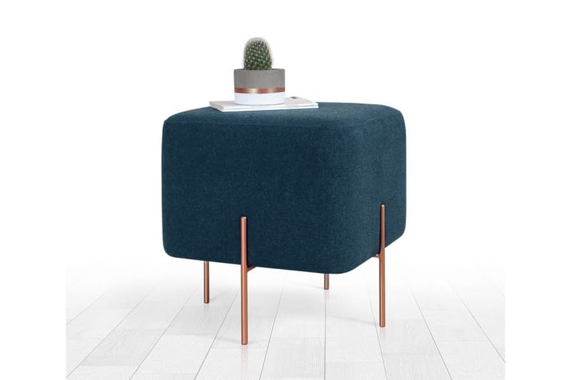 Yellowknife Sittpuff 40 cm - Blå - Möbler - Vardagsrum - Stolar & sittmöbler - Sittpuff