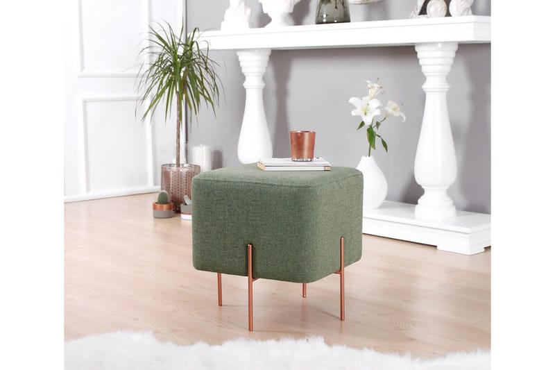 Yellowknife Sittpuff 40 cm - Grön - Möbler - Vardagsrum - Stolar & sittmöbler - Sittpuff