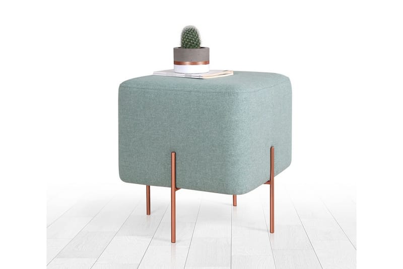 Yellowknife Sittpuff 40 cm - Havsgrön - Möbler - Vardagsrum - Stolar & sittmöbler - Sittpuff