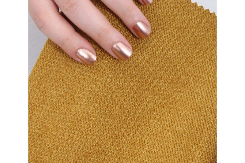 Yellowknife Sittpuff 40 cm - Senapsgul - Möbler - Vardagsrum - Stolar & sittmöbler - Sittpuff