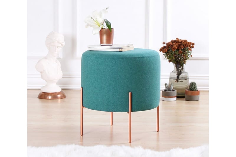 Yellowknife Sittpuff 40 cm, Turkos