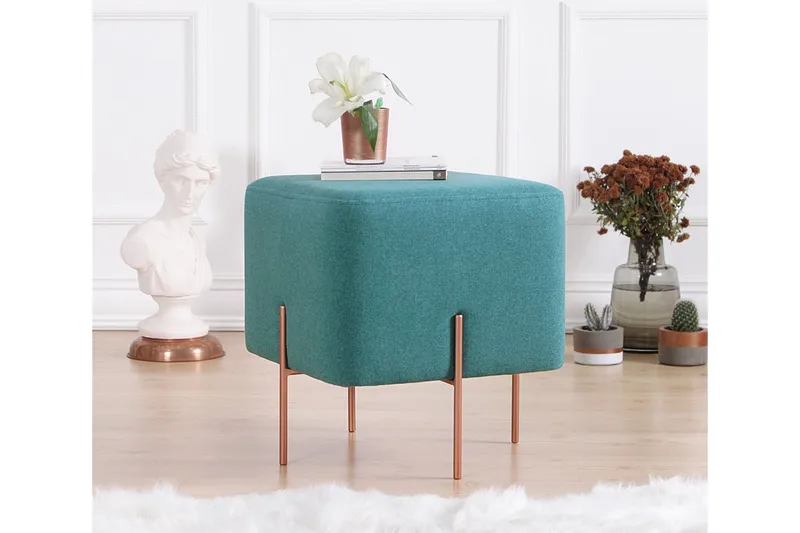 Yellowknife Sittpuff 40 cm, Turkos