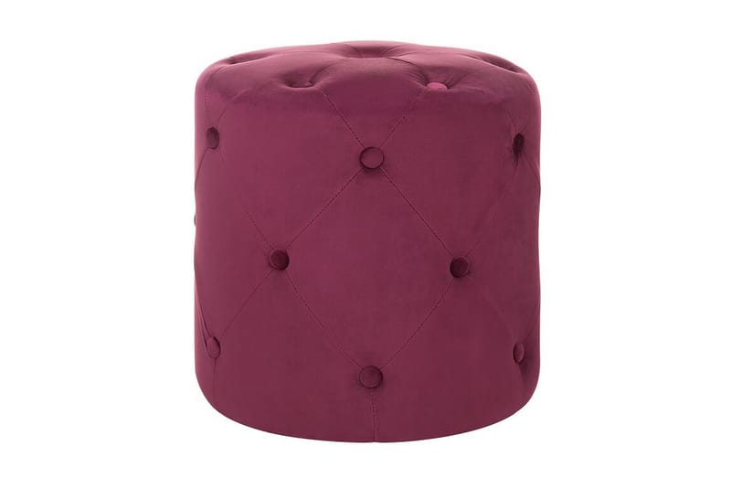 YINA Sittpuff Sammet Röd - Möbler - Vardagsrum - Stolar & sittmöbler - Sittpuff