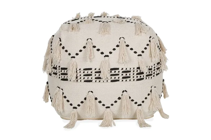 Youness Sittpuff 50x50 cm, Beige