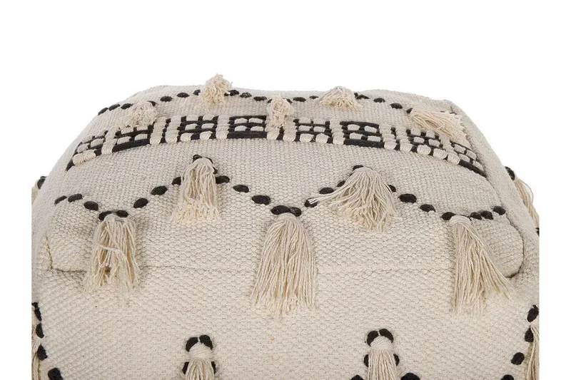 Youness Sittpuff 50x50 cm - Beige - Möbler - Vardagsrum - Stolar & sittmöbler - Sittpuff