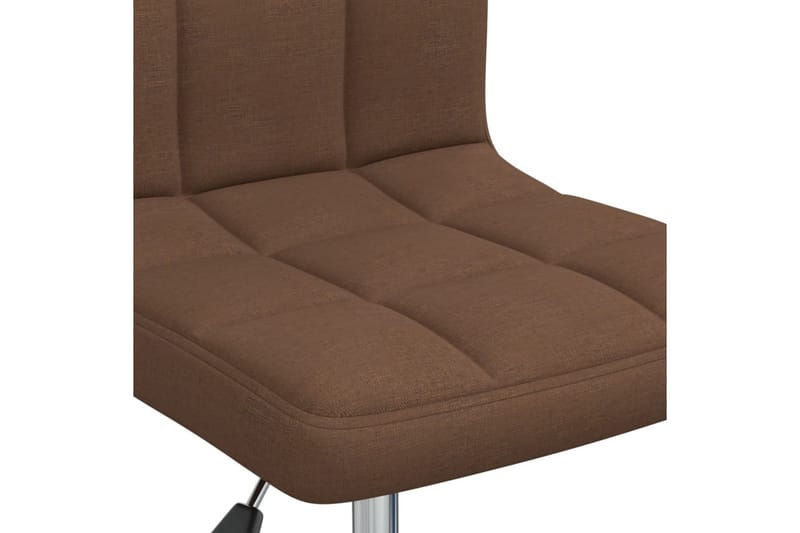 Snurrbar matstol brun tyg - Brun - Möbler - Matplats - Matstol & köksstol