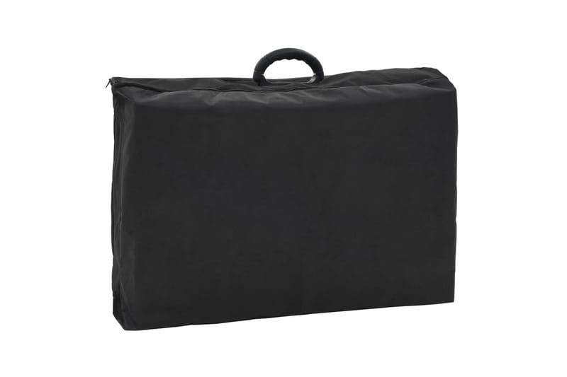 Bärbar behandlingsstol konstläder 185x78x76 cm svart - Svart - Möbler - Vardagsrum - Stolar & sittmöbler - Snurrstolar & gungstolar