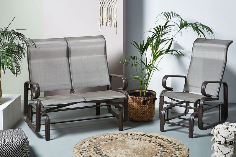 Chapau Gungbänk - Brun - Utemöbler - Utesoffor & bänkar - Trädgårdssoffa