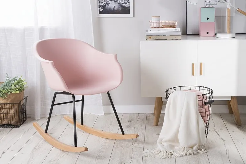 Harmony Gungstol - Rosa - Möbler - Vardagsrum - Stolar & sittmöbler - Snurrstolar & gungstolar