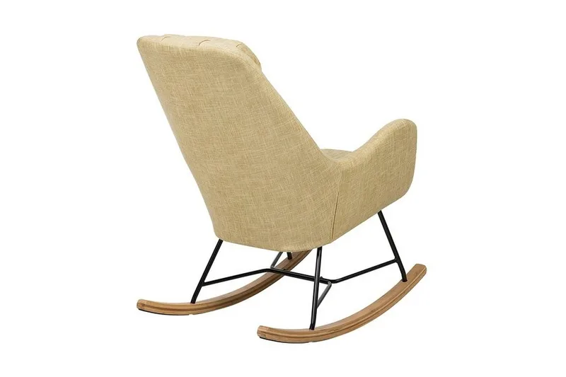 Harnos Gungstol - Gul - Möbler - Vardagsrum - Stolar & sittmöbler - Snurrstolar & gungstolar