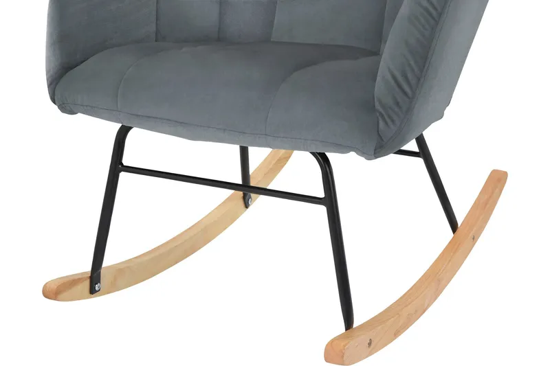 Michikku Gungstol - Grå - Möbler - Vardagsrum - Stolar & sittmöbler - Snurrstolar & gungstolar