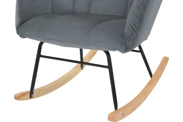 Michikku Gungstol - Grå - Möbler - Vardagsrum - Stolar & sittmöbler - Snurrstolar & gungstolar