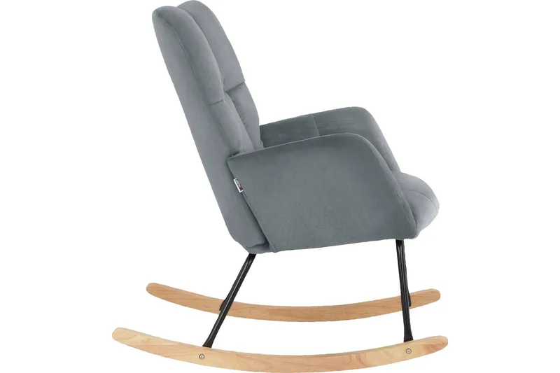 Michikku Gungstol - Grå - Möbler - Vardagsrum - Stolar & sittmöbler - Snurrstolar & gungstolar