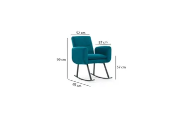 Wyndham Gungfåtölj - Grön - Möbler - Vardagsrum - Stolar & sittmöbler - Snurrstolar & gungstolar