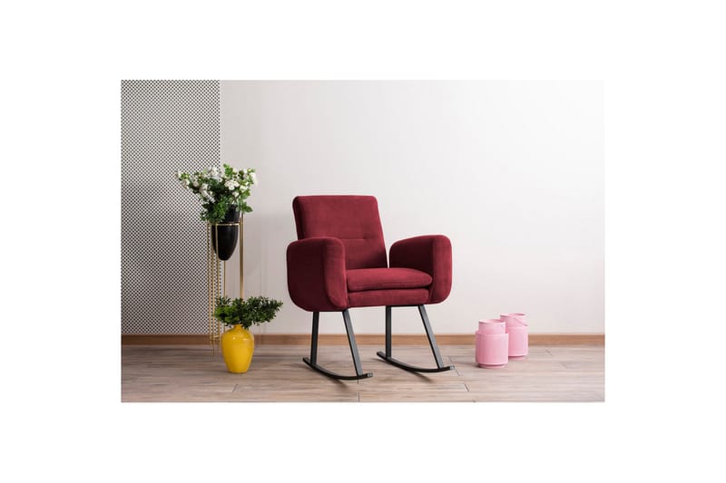 Wyndham Gungfåtölj - Maroon - Möbler - Vardagsrum - Stolar & sittmöbler - Snurrstolar & gungstolar